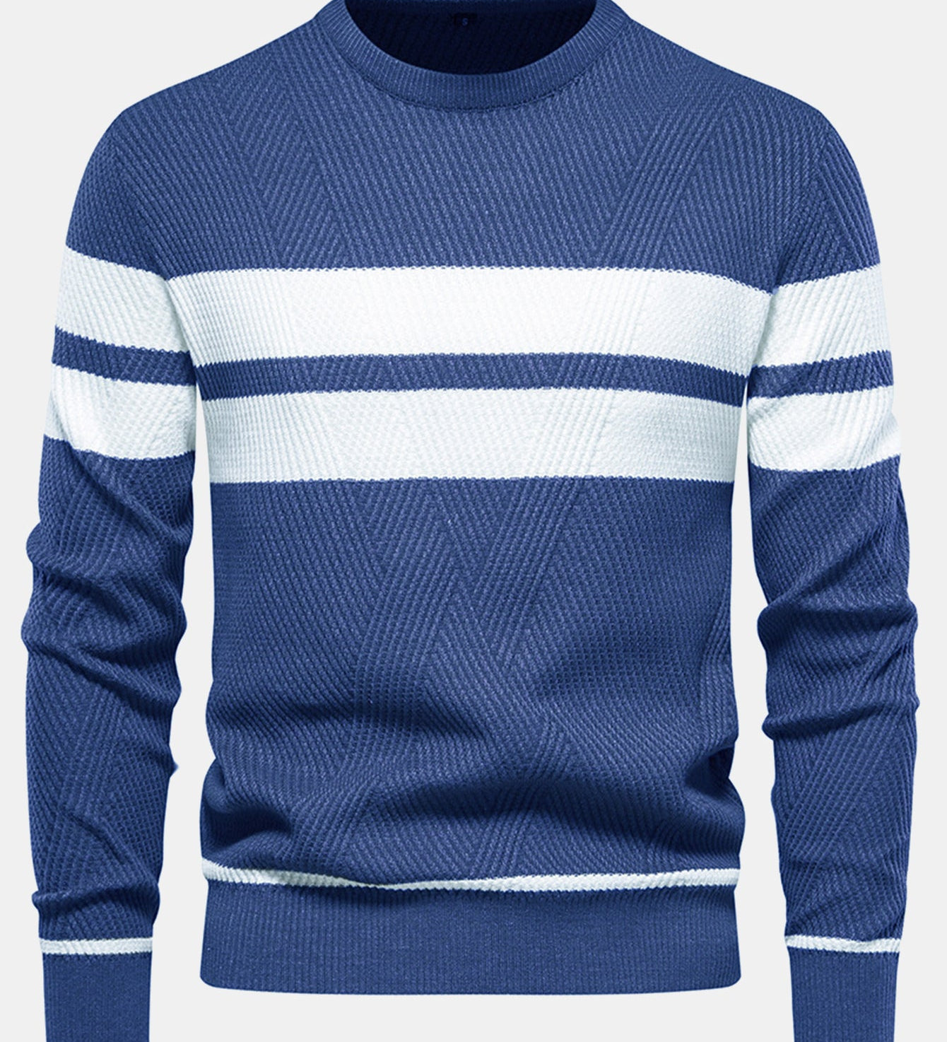 Stripe Crew Neck Sweater