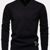 Long Sleeve V-Neck Sweater