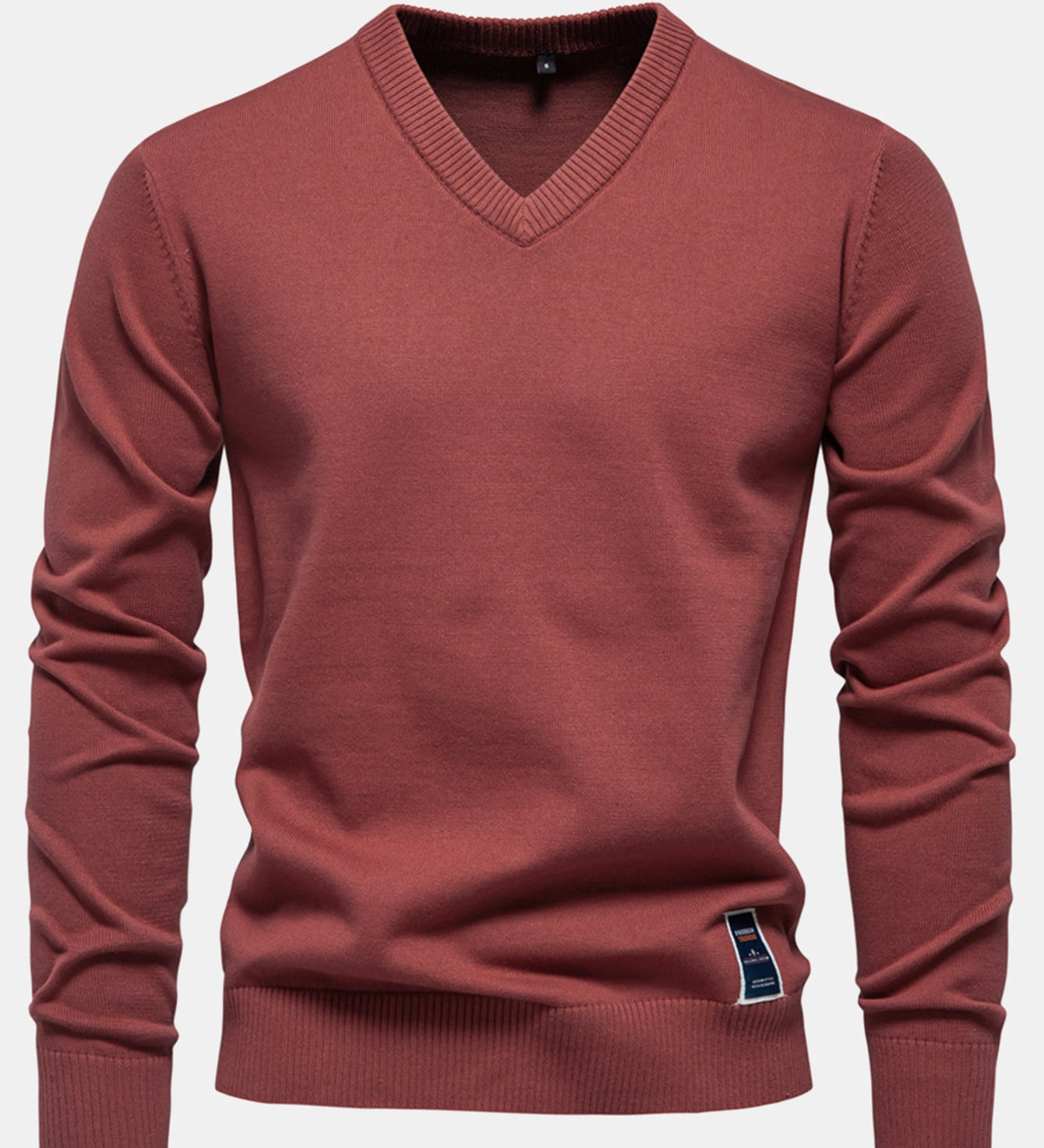 Long Sleeve V-Neck Sweater
