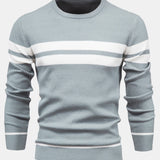 Stripe Crew Neck Sweater