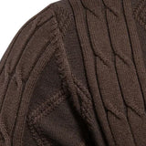 Geometric Jacquard Shawl Collar Cardigan Sweater