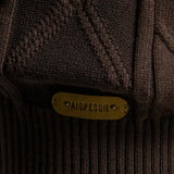 Geometric Jacquard Shawl Collar Cardigan Sweater