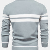 Stripe Crew Neck Sweater