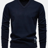 Long Sleeve V-Neck Sweater