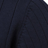 Stripe Quarter-Zip Sweater