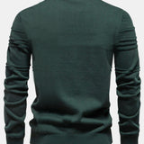 Striped Jacquard Crewneck Sweater