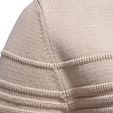 Striped Jacquard Crewneck Sweater