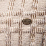 Striped Jacquard Crewneck Sweater