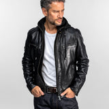 IRONWOOD - MEN'S VINTAGE LEATHER JACKET