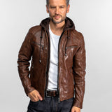 IRONWOOD - MEN'S VINTAGE LEATHER JACKET