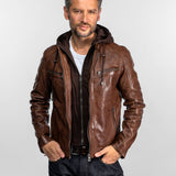 IRONWOOD - MEN'S VINTAGE LEATHER JACKET