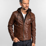 IRONWOOD - MEN'S VINTAGE LEATHER JACKET