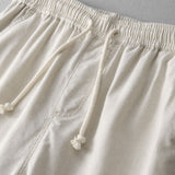 Straight Leg Linen Pants