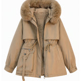 ⌛Limited-Time Offer🛍️ Women's Winter Faux Fur Padded Parka