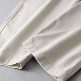 Straight Leg Linen Pants