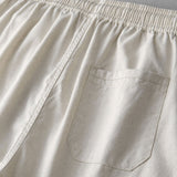 Straight Leg Linen Pants