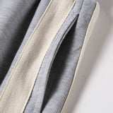 Slit Hem Stripe Pants