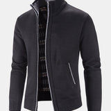Man Zip Up Sweater