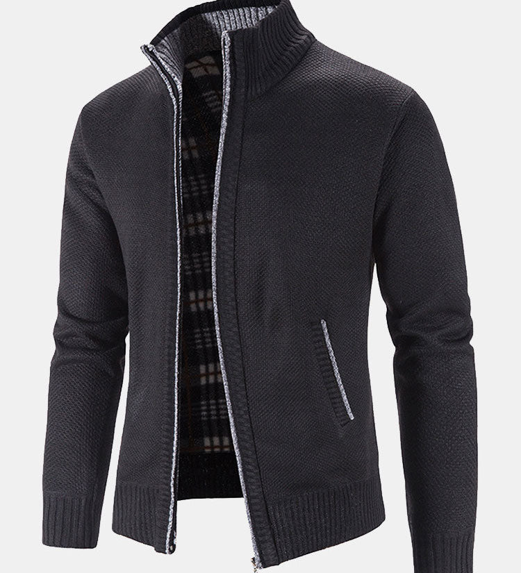 Man Zip Up Sweater