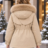 ⌛Limited-Time Offer🛍️ Women's Winter Faux Fur Padded Parka