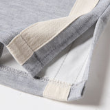 Slit Hem Stripe Pants