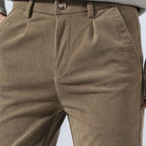 Slim Fit Corduroy Trousers