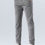 Slim Fit Corduroy Trousers