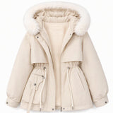 ⌛Limited-Time Offer🛍️ Women's Winter Faux Fur Padded Parka