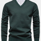 Long Sleeve V-Neck Sweater