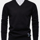 Long Sleeve V-Neck Sweater