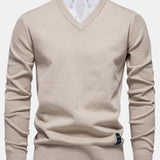 Long Sleeve V-Neck Sweater