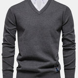 Long Sleeve V-Neck Sweater