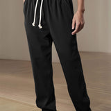 Straight Leg Linen Pants