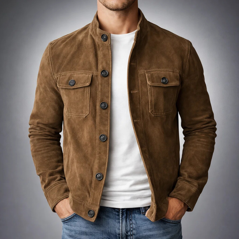 Andreas - Shirt Jacket with a Soft Touch