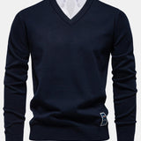 Long Sleeve V-Neck Sweater