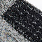 Contrast Turtleneck Sweater