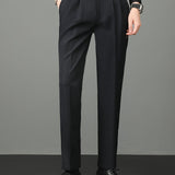 Slim Fit Tapered Trousers