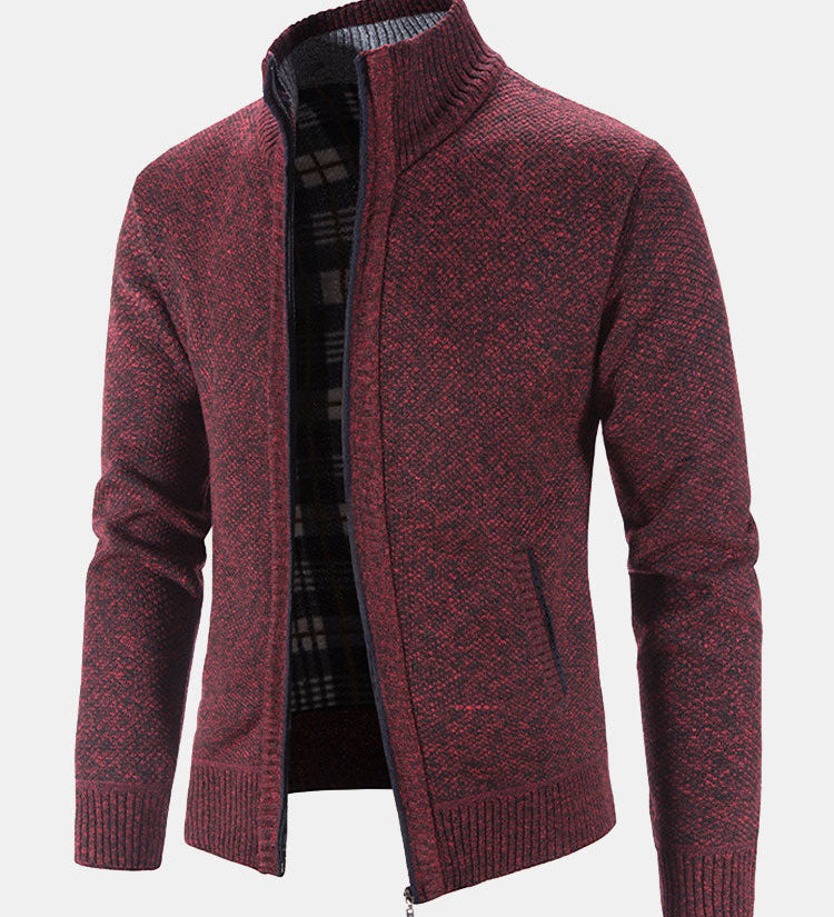 Man Zip Up Sweater
