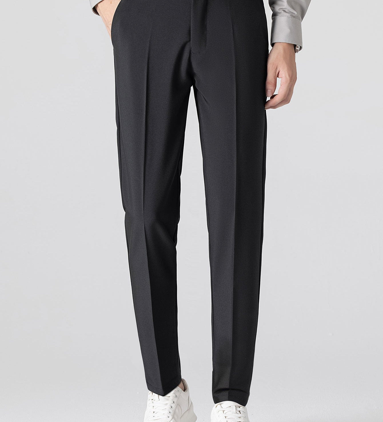 Slim Fit Tapered Trousers