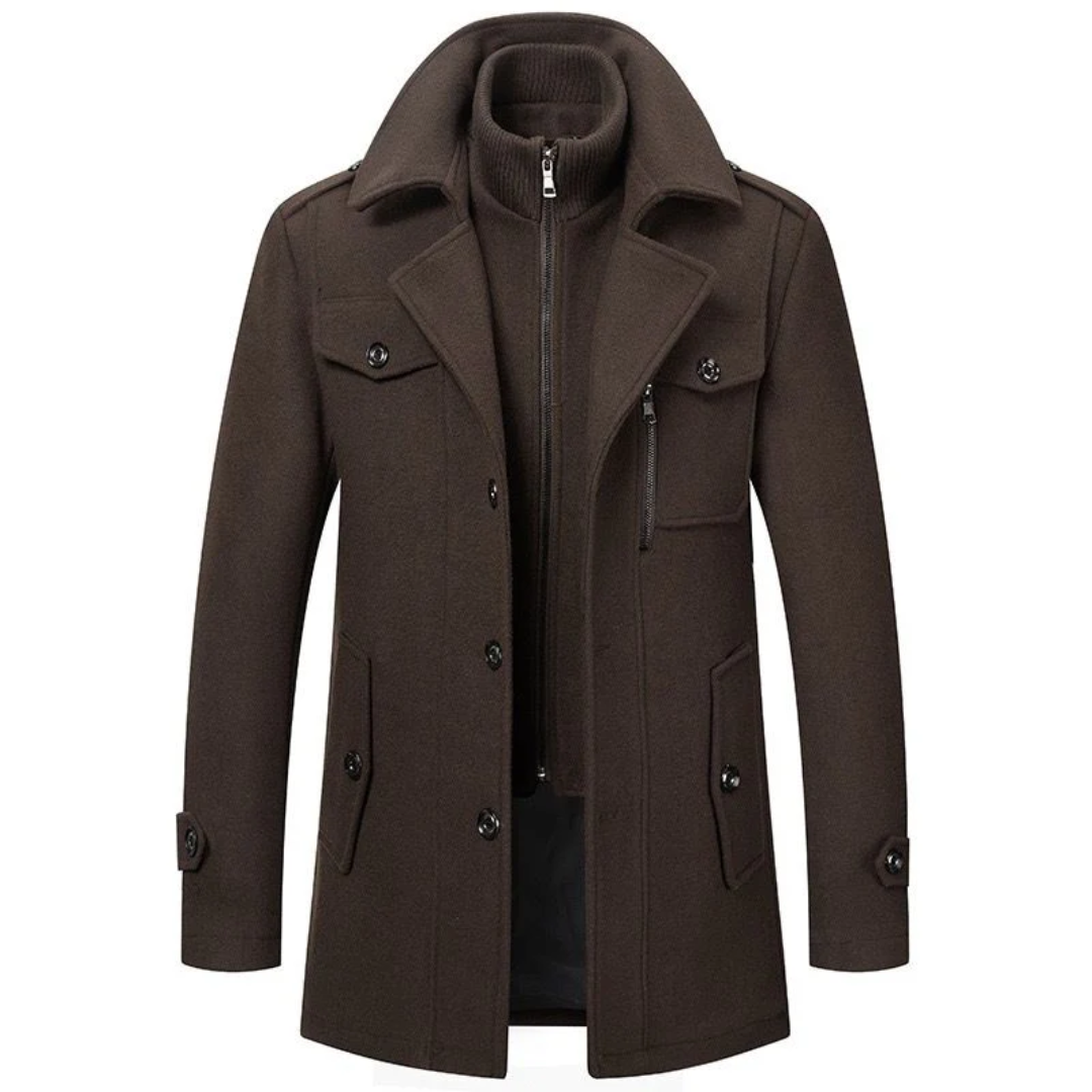 George™ | Classic warm layered coat