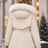 ⌛Limited-Time Offer🛍️ Women's Winter Faux Fur Padded Parka