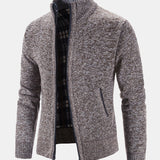 Man Zip Up Sweater
