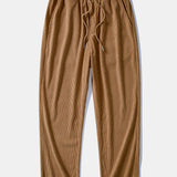 Straight Leg Corduroy Pants