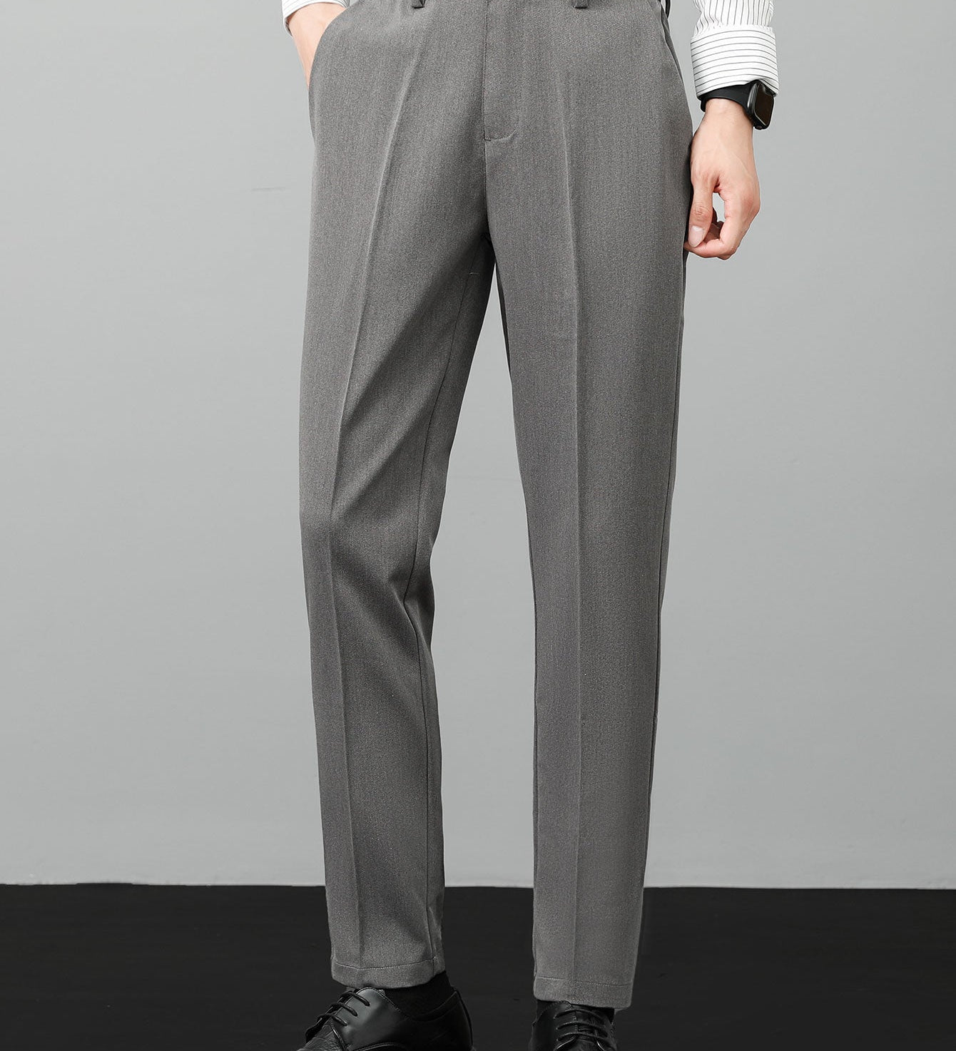Slim Fit Tapered Trousers