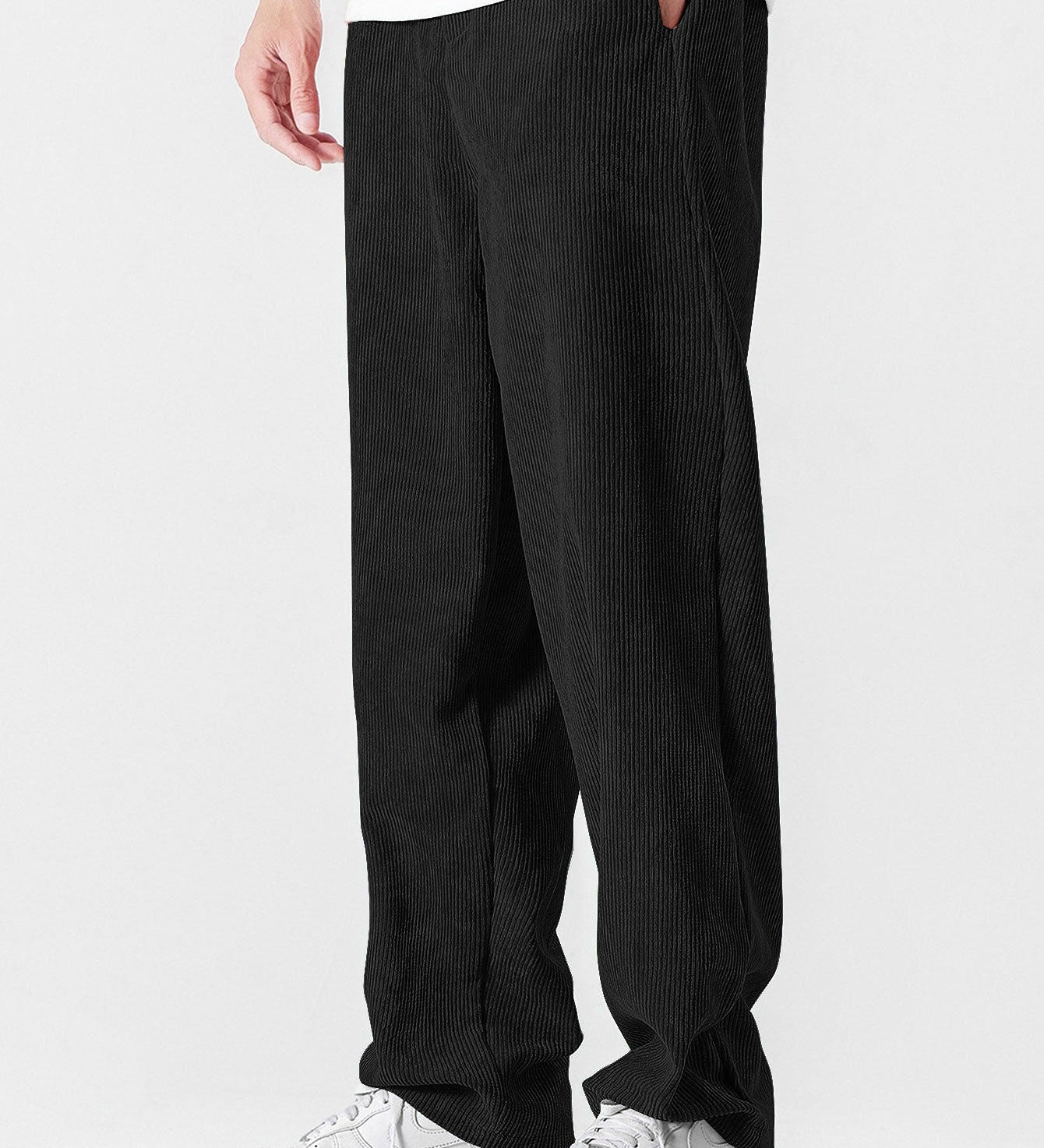 Straight Leg Corduroy Pants