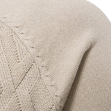 Geometry Jacquard Crewneck Sweater