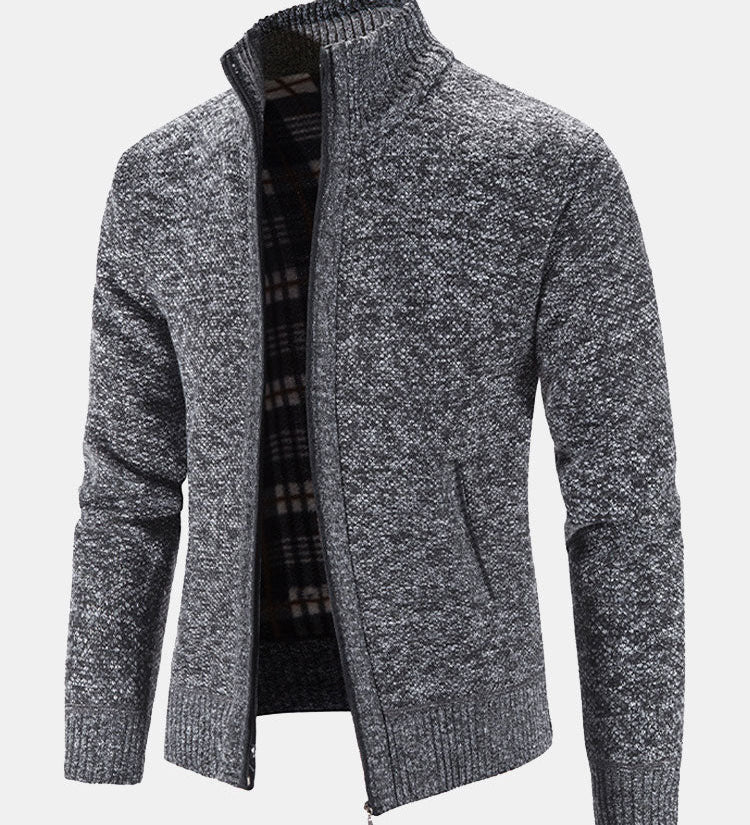 Man Zip Up Sweater