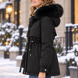 ⌛Limited-Time Offer🛍️ Women's Winter Faux Fur Padded Parka