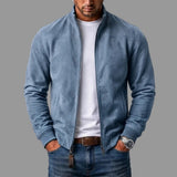 Dieter | Suede Bomber Jacket