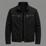 CARLOS™ | Vintage Cotton Jacket with Zip